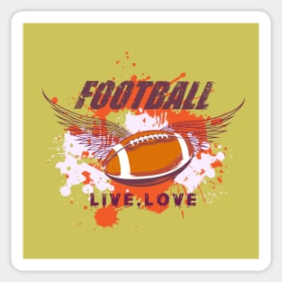 American football Sticker